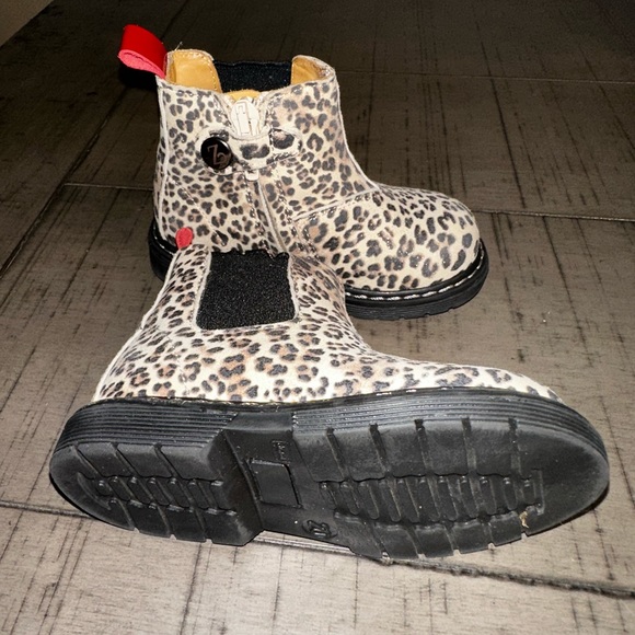 Zecchino D’oro ankle boots. Leopard print. Made in Italy. - Picture 4 of 9